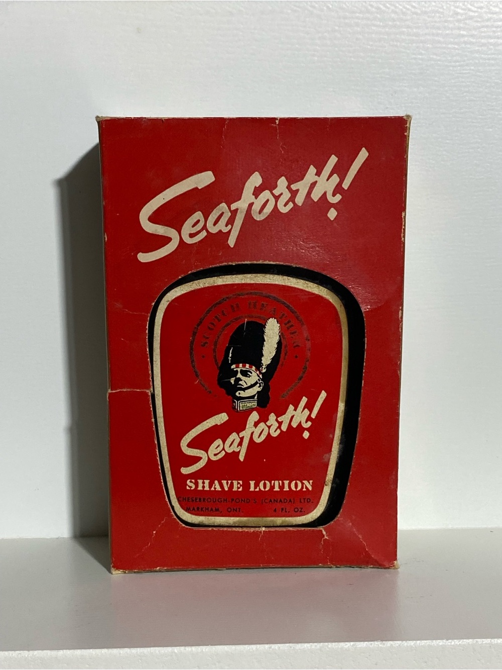 Vintage Seaforth Shave Lotion.